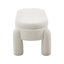 110cm W Teddy White Novelty Storage Bench