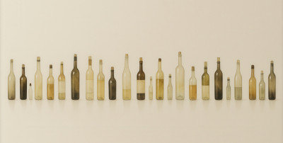 Bottled Symphony by Treechild — Still Life Wall Art, Size, Format, Frame Color