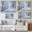 «Winter Snowy Serenity IV - Winter Landscape», reproduction sur toile-851859625-851859631