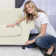 Textured Grids 2 Pieces High Stretch Soft Box Cushion Sofa Slipcover