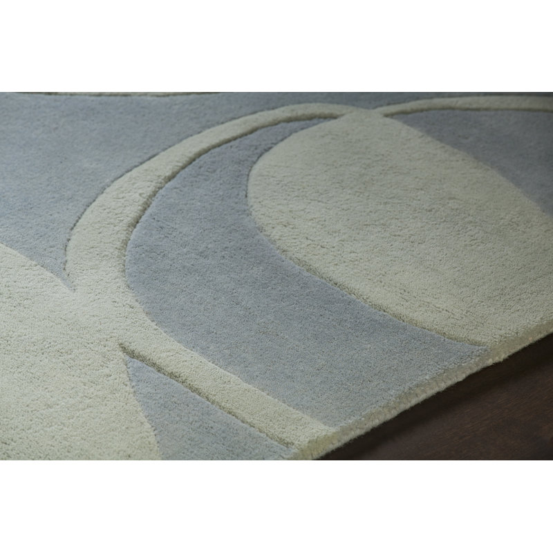 Inhabit Designer Light Blue Area Rug, 7'9" x 10'6"