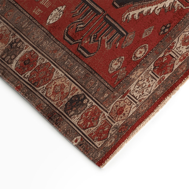 Tapis turc intérieur et extérieur brun, Rectangle 9 pi x 12 pi