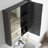 30'' Single Bathroom Vanity with Ceramic Top Sink and Medicine Cabinet-26910552