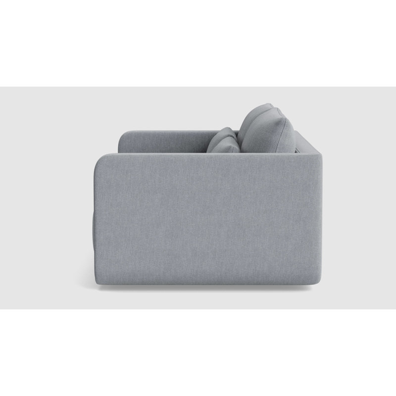 Eva Loveseat (70"), Performance Weave - Zinc
