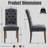 Tiarnna Linen Side Chair Dining Chair-873651440-873651455