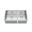 Blue Ocean  32" L x 19" W  Double Bowl Stainless Steel Undermount Kitchen Sink