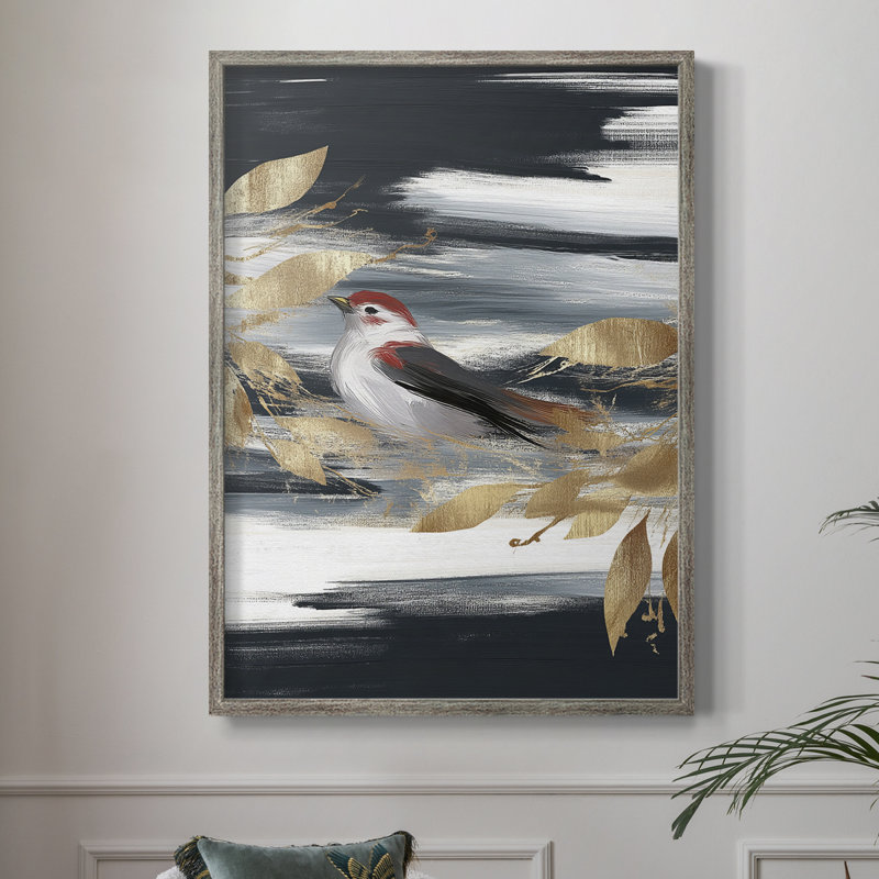 «Christmas Holiday Art» CCXXXV, reproduction d'art encadrée - bois massif, H 11 po x l 9 po