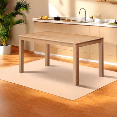 Millinia Oak Solid Wood Dining Table