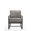 Fauteuil en cuir fleur Gains-302659149
