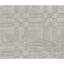 Wool Geometric Area Rug in Dark Gray-106951387