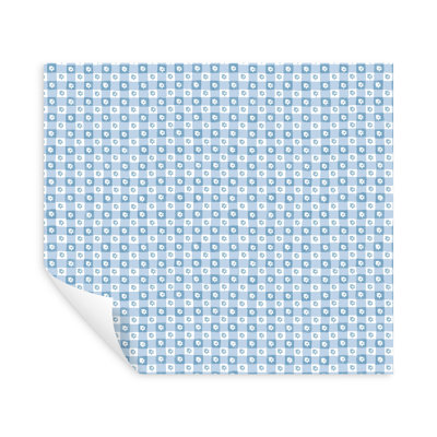 Daisy Gingham Self-Adhesive Roll