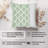 Abstract Green Pattern IX Rhombus Patterns Modern-1036718127