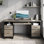 Bureau de direction rectangulaire l 59 po Labelle 