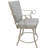 Remelda 5 - Person Patio Dining Set with Round Table , Cushions Included-793423403-793423396