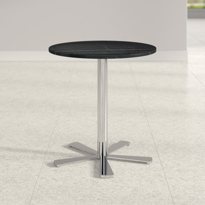 Iolande Stone Circle Conference Table with 1 Chairs