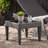 Outdoor Antibes Wicker Side Table,Accent Table