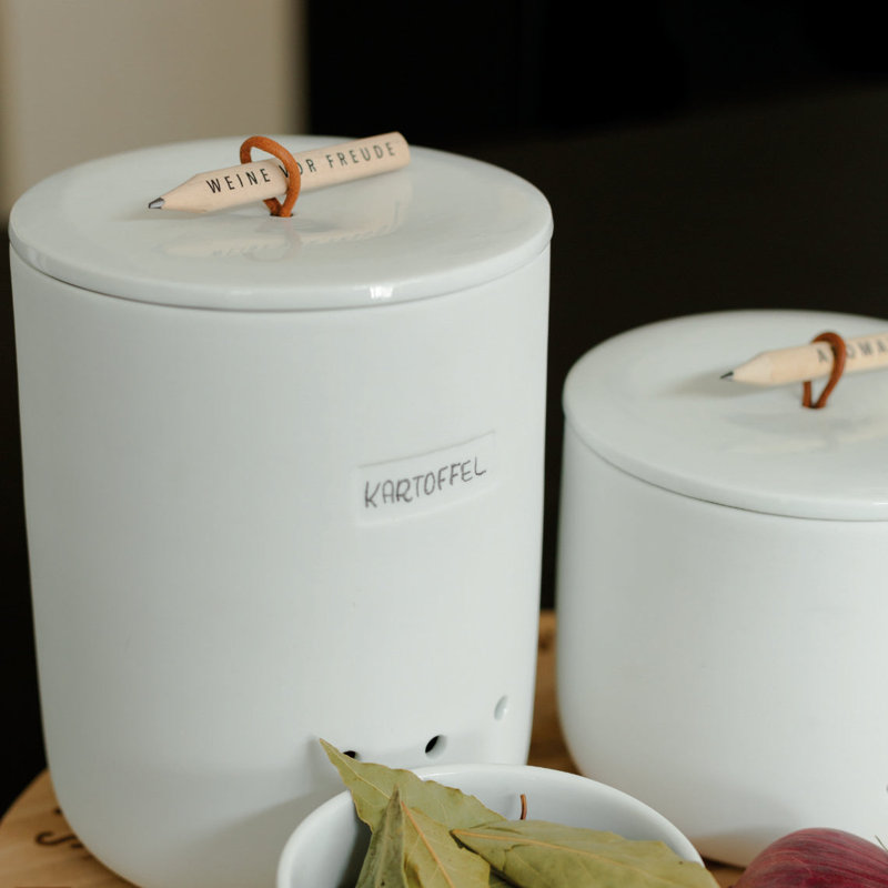 Pot en porcelaine Bon Appetit - 2,6 x 3,9 po