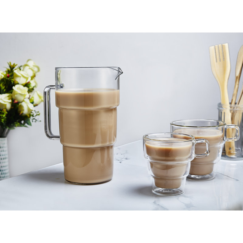 Tasses à café en verre JoyJolt Pila, 10 oz