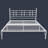 Steel Platform Bed Frame-23706177-23706182