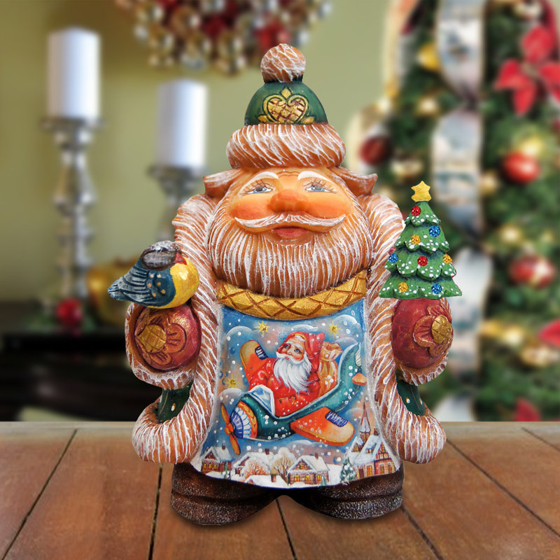 Derevo Airplane Santa