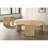 Round Wood Coffee Table