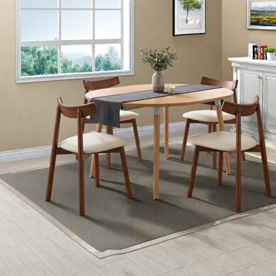 Ensembles de table de salle à manger extensible (doit inclure la table et la chaise), bois moderne