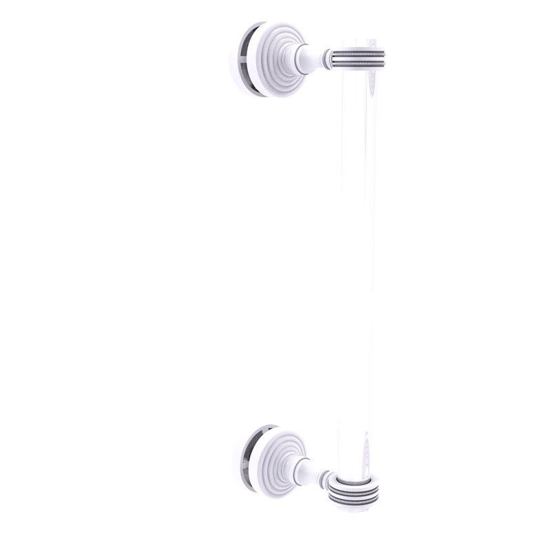 Poignée d’électroménager 12 "Pacific Grove, Blanc mat