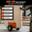 500 lb. Capacity Adjustable Panel Dolly with 10-Inch Pneumatic Wheels