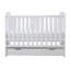 Coleby Mini Cot Bed & Under Drawer  - White