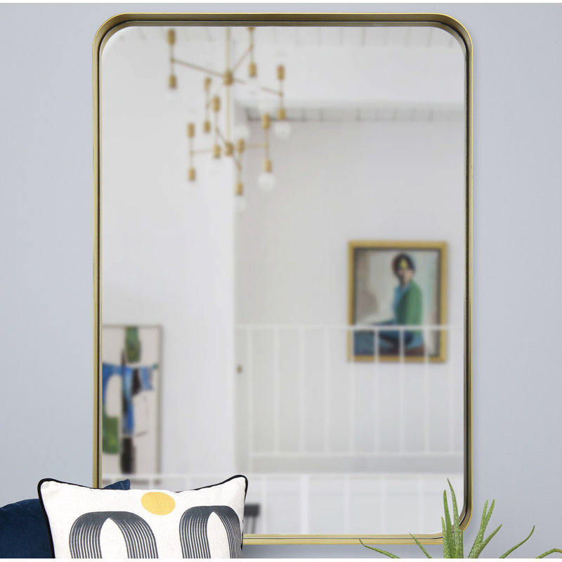 Armina Metal Flat Wall Mirror