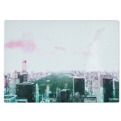 Tempered Glass Central Park and New York City Chopping Board