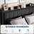 Queen Bed Frame with Lift Up Storage, Upholstered Velvet Bed with Storage Headboard-117328036-117328038