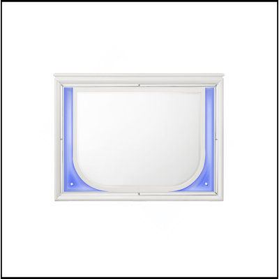 Rayden LED Lighted Mirror with Trim Inlay
