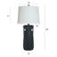 Lampe de table en ciment Chasteline-317663151-317663144