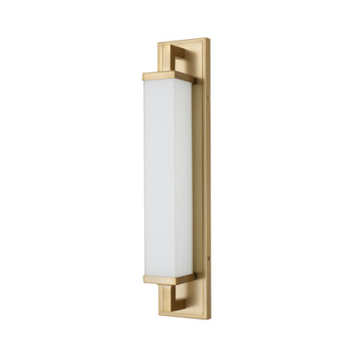 Bande lumineuse de meuble-lavabo à DEL intégrée de 22 pouces, adaptée aux espaces intérieurs secs ou humides.