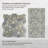 Kansas 12" x 12" Natural Stone Pebbles Mosaic Wall & Floor Tile-122574555
