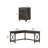 Ozro L-Shaped Executive Desk with 2-Drawer File Cabinet -1923929797