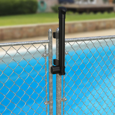 Barrette Outdoor Living Adaptor Kit for Pool Latch to Round Post