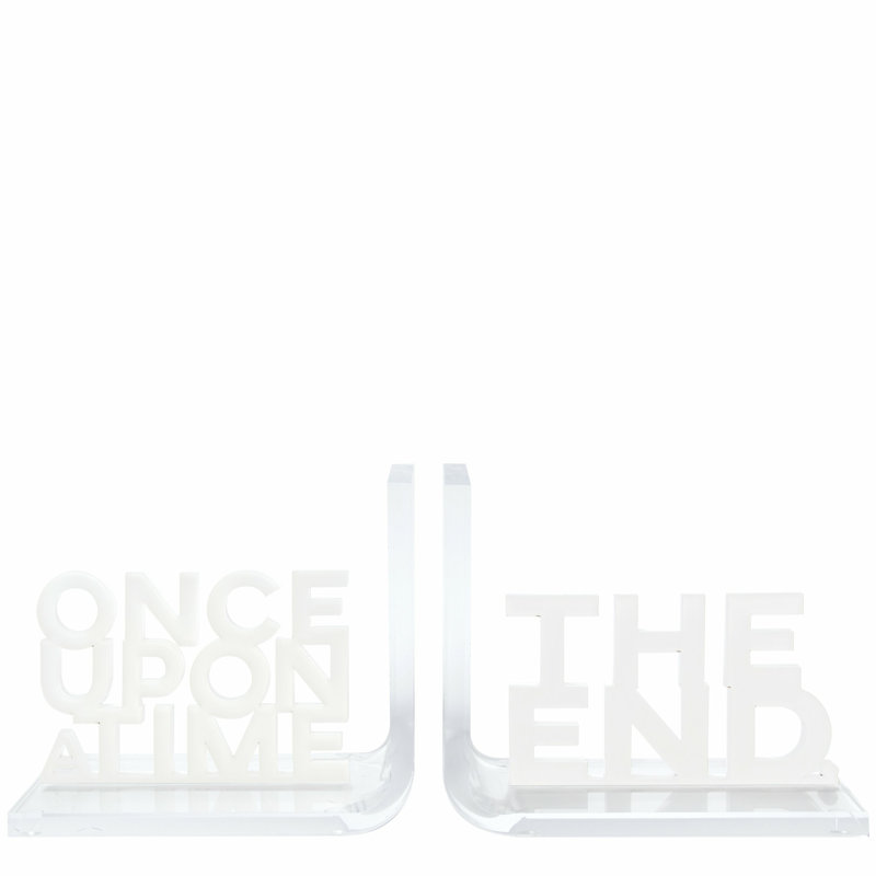 Once upon a Time Acrylic Bookends
