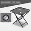 Outsunny Zero Gravity Chair Set With Side Table