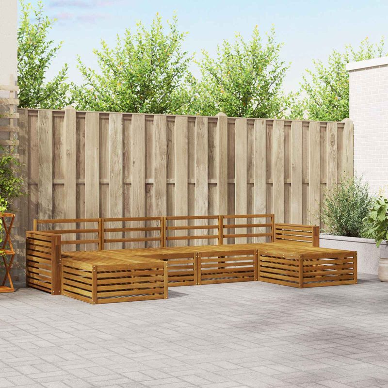 337cm Wide Patio Sectional Set