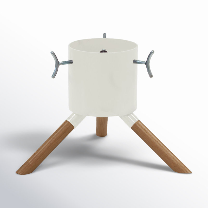 Cosmopolitan Live Tree Stand, White