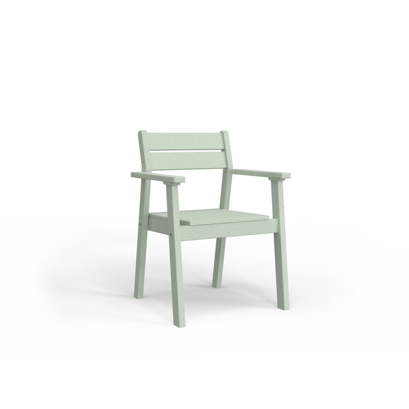 Berlin Gardens Calla Dining Arm Chair, Seafoam