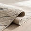 Tapis d'intérieur lavable Rug Branch Velora Abstract 244 x 335 cm (8' x 11') beige, tapis moderne et résistant aux taches pour salon, chambre, salle à manger, cuisine et bureau.-393582454