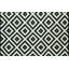 Hazuko Rectangle 120 cm x 170 cm Geometric Cotton Hand Braided Dhurrie
