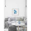 « big blue papillon », impression encadrée-1134206879