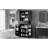 [Video] Bathroom Storage Cabinet With Multi-Functional Storage Space, Drawer With Slide Rails, Adjustable Shelf, Black-1120971649