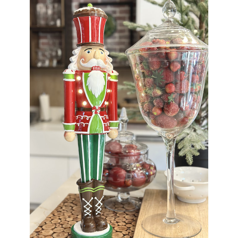 Christmas Nutcracker with Lights 27"