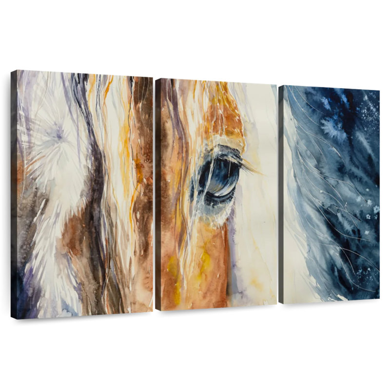 Horse Eye, 24" H x 38" W