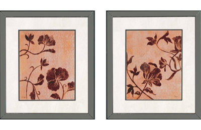 La Vie en Rose by Linza Florals Art Set